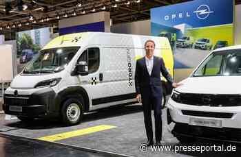 Opel Movano HYDROGEN: "Für ein noch stärkeres Kundenangebot!"