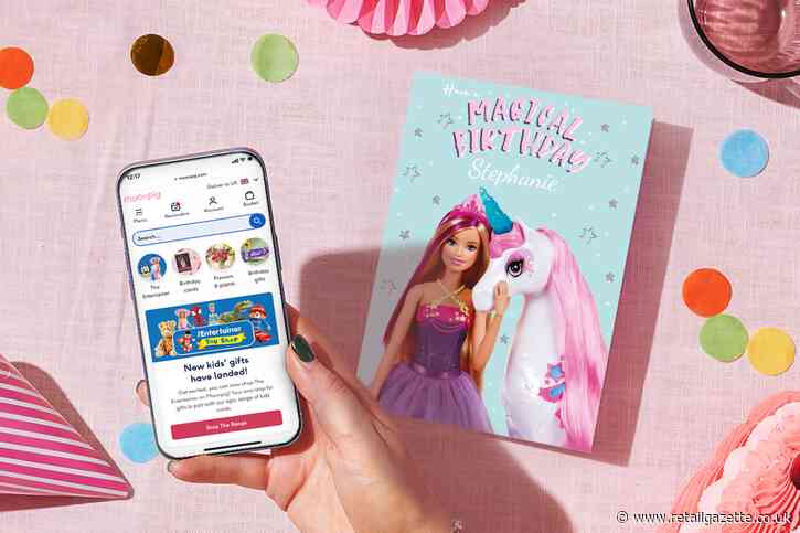 Moonpig teams up with The Entertainer to launch new toy gifting range