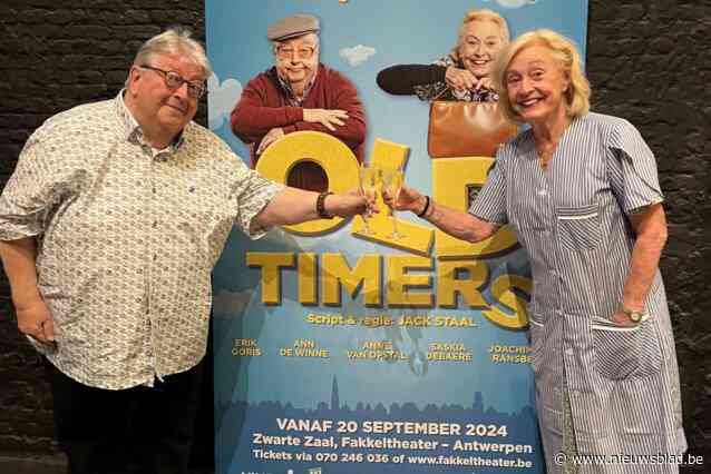 Luc Caals en Leah Thys voor het eerst samen op de scène in ‘Oldtimers’: “Onze motor sputtert nog lang niet”