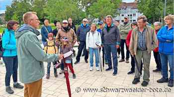 Spaziergang mit Bürgermeister: Wird Jettinger Café Niethammer abgerissen?