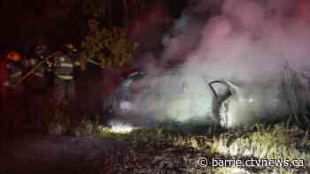 Driver accused of taking car without consent charged after fiery crash