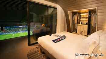 Konzept: Novotel und All eröffnen erstes Hotelzimmer in Fußballstadion