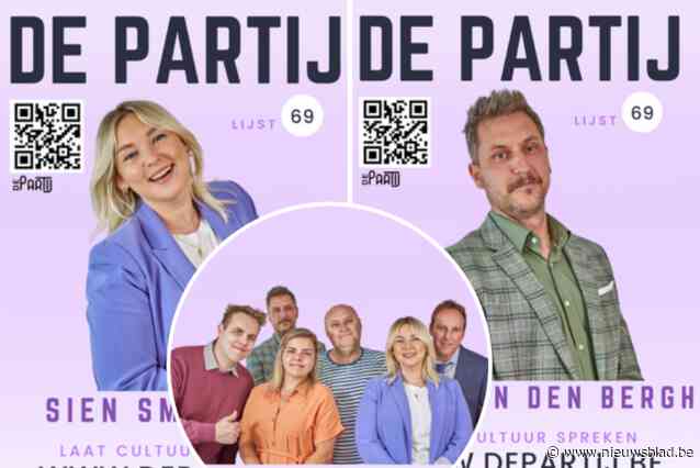 Verwarrende verkiezingsaffiches blijken ludieke promotiecampagne voor naamsverandering van theatergezelschap