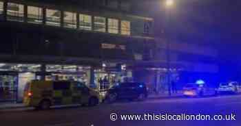 Teenager taken to hospital after stabbing on major south east London road