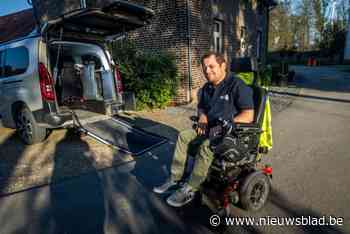 Andy in zak en as na vluchtmisdrijf: “Met mijn rolstoel geraak ik nauwelijks nog in mijn auto”