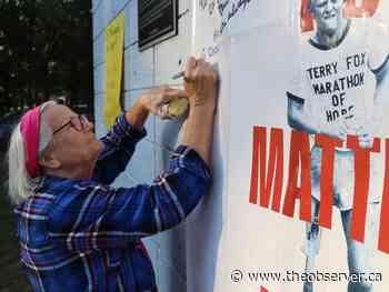 Sarnia Terry Fox Run champ honoured at this year's event