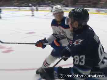 Edmonton Oilers rookies give it their best but can't find the net… again