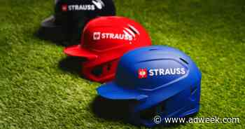 How Soccer Helped Strauss Score the First Major League Baseball Helmet Ad