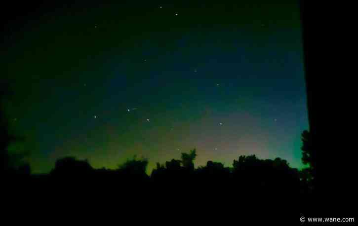 Northern lights appear early this week