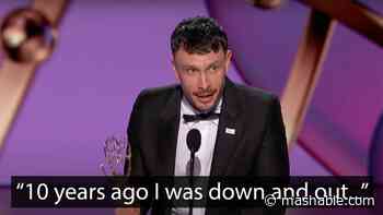 'Baby Reindeer's Richard Gadd gives a powerful acceptance speech at Emmys