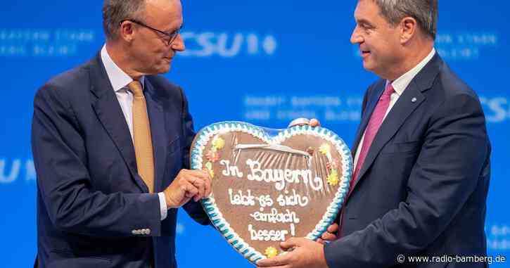K-Frage der Union: Bayern wollen viel lieber Söder als Merz