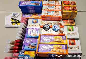 Winkeldieven slaan in verschillende winkels toe maar worden geklist: “Shampoo, tandpasta en vooral heel veel chocolade gestolen”