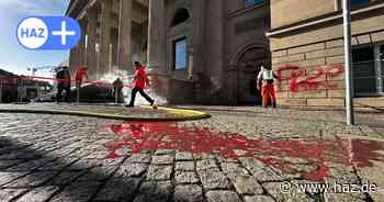 Hamas-Symbole am Landtag: Empörung nach Vandalismus in Hannover
