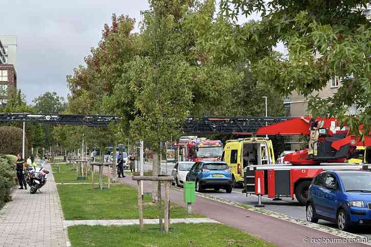 Steekpartij Hannie Schaftstraat – traumateam ter plaatse