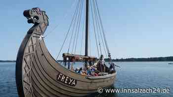 Wikingerschiff „Freya“ im Chiemsee gesunken: Aufwendige Bergungsaktion