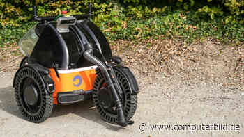 Dieser Roboter sammelt Zigaretten auf