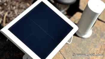 My Favorite Addition to Home Security Cameras Is a Simple Solar Panel