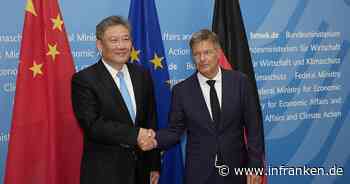 Streit um Autozölle: Habeck will politische Lösung mit China