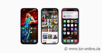 iOS 18: Apple veröffentlicht Update – Das sind die neuen iPhone-Funktionen