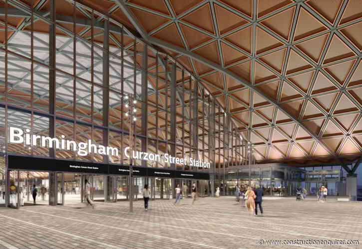 Timber roof dropped in flagship HS2 station design rethink
