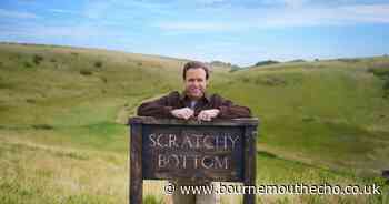 Pop star visits Dorset coast for promotion