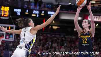 Basketballerin Caitlin Clark mischt auch die Profiliga auf