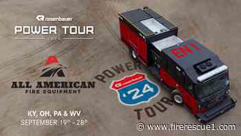 All American Fire Equipment announces local stops on Rosenbauer’s 2024 Power Tour: Sept. 19th – 28th