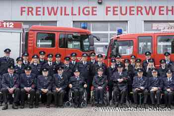 Mit Festakt und Blaulichtparty: Löschgruppe Gehlenbeck feiert Jubiläum