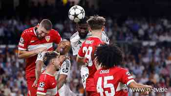 Real Madrid ist gnadenlos: VfB Stuttgart schnuppert an der Sensation, dann kommt Rüdiger