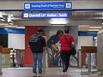 Edmonton eyes two-year LRT fare gates pilot for Churchill and Belvedere stations