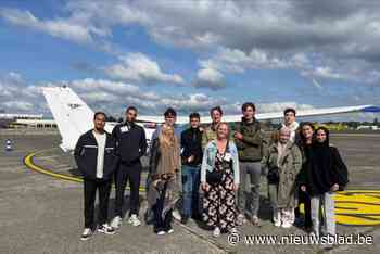 Studenten Terminalbeheer van AP nemen vliegende start… met rondvlucht boven de haven