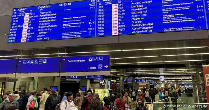 Bahnfahrten Wien-München nach Hochwasser wieder möglich