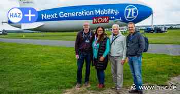 Im ZF-Zeppelin während der IAA über Hannover