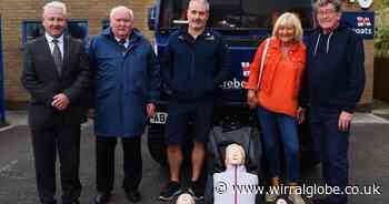 ‘Life-saving’ training equipment donated to West Kirby RNLI