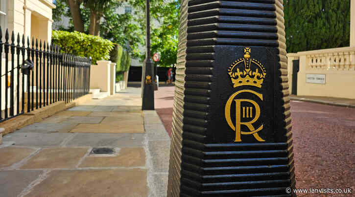 London’s first King Charles III bollards have appeared near Regent’s Park
