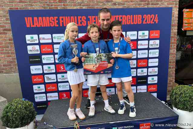 U9 TC Rumbeke is Vlaams kampioen