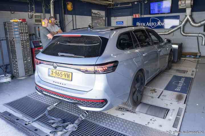 Volkswagen Passat Variant 1.5 eTSI (2024) - Op de rollenbank