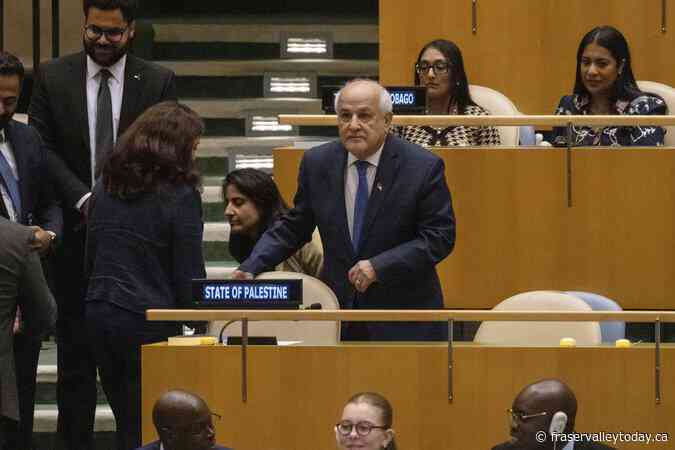 UN General Assembly widely supports a Palestinian resolution demanding Israel end its occupation