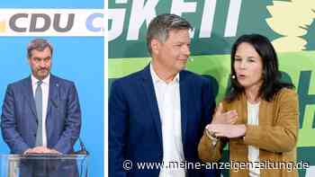 Schwarz-Grün bleibt No-Go: Söder gibt Kanzlerkandidat Merz den Kurs vor