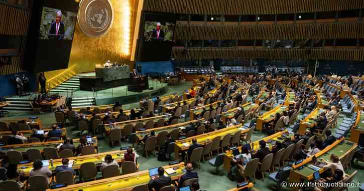 L’Onu chiede a Israele di porre fine all’occupazione illegale dei territori palestinesi entro 12 mesi. L’Italia si è astenuta