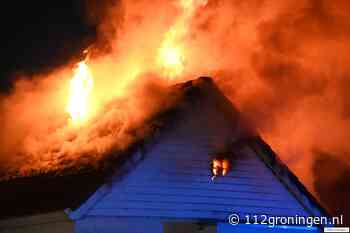 Uitslaande brand verwoest groot deel woning, schade groot