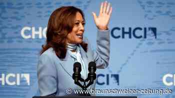 Neue Umfrage: Harris in zwei Schlüsselstaaten vor Trump