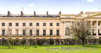 Magnificent Grade I listed Nash Terrace house in Cornwall Terrace, Regent's Park NW1