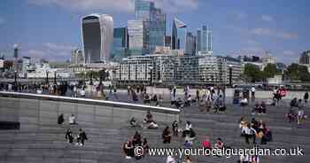 Hour-by-hour forecast as mini heatwave hits London with 25C sun