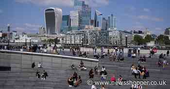 Hour-by-hour forecast as mini heatwave hits London with 25C sun