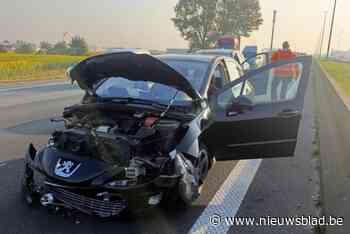 Kop-staartbotsing op E17 in Lokeren veroorzaakt file