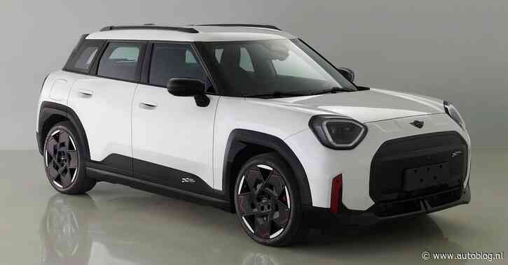Uiterlijk en specs MINI Aceman JCW gelekt