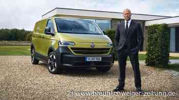 Obercooler Actionheld wirbt für den neuen VW-Transporter