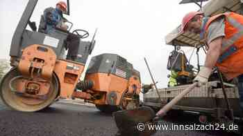 MÜ 33 wegen Asphaltierungsarbeiten zwischen Lochheim und Mettenheim gesperrt