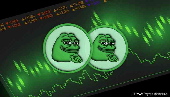 Pepe memecoin begint snel te stijgen na massale toestroom van whales